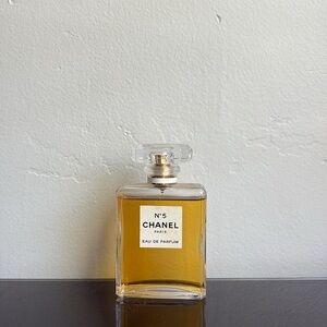 CHANEL No. 5 Perfume with Gold Hue